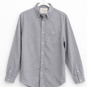 Weatherproof Vintage Gray Button Down Shirt Mens Medium Cotton Blend